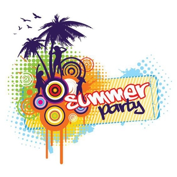 Summer Party - Free vector #210563