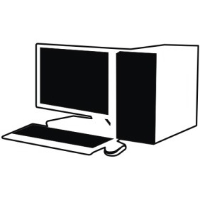 Office Computer - Free vector #211053
