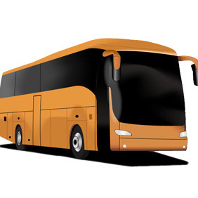 Tourism Bus Free Vector - Kostenloses vector #211633