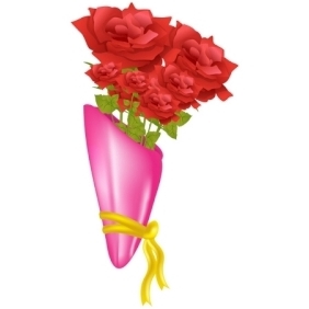 Bunch Of Roses - Free vector #213323