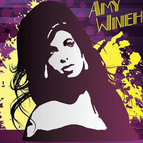 Amy Winehouse - vector #213833 gratis