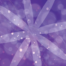 Purple Abstract Bubbles And Lines Vector Graphic - Free vector #215673