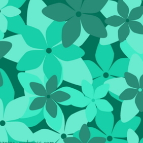 Retro Floral Pattern 2 - Free vector #217013