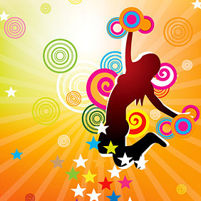Colorful Jump - Free vector #219543