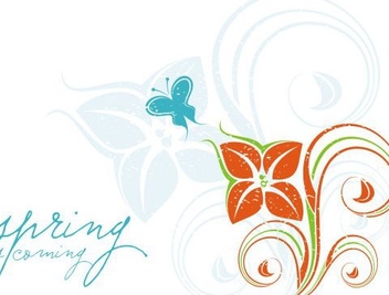 Spring is coming - vector gratuit #219653 