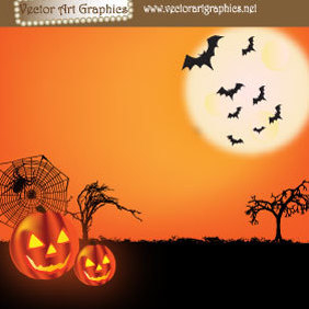Halloween Vector Graphics - Free vector #219883
