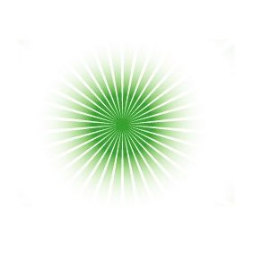 Green Vector Sunbeams - Free vector #220253
