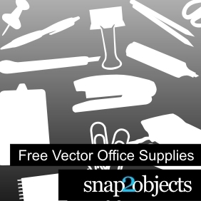 Free Office Supplies Vectors - бесплатный vector #222463