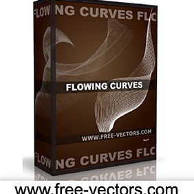 Flowing Curves Vector - Free vector #222733