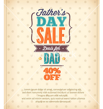 Free fathers day vector - Kostenloses vector #222793