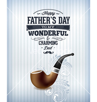Free fathers day vector - vector gratuit #224383 