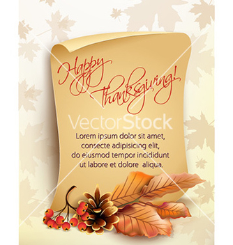 Free thanksgiving background vector - бесплатный vector #224453