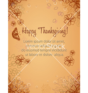 Free happy thanksgiving day vector - Free vector #224723