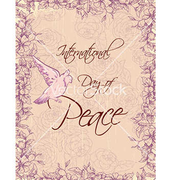 Free international day of peace vector - Free vector #225003