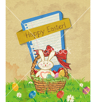 Free easter background vector - Free vector #225013