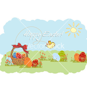 Free easter background vector - Kostenloses vector #225033