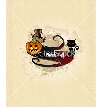 Free halloween background vector - vector gratuit #225643 