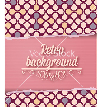 Free retro floral background vector - Free vector #225723