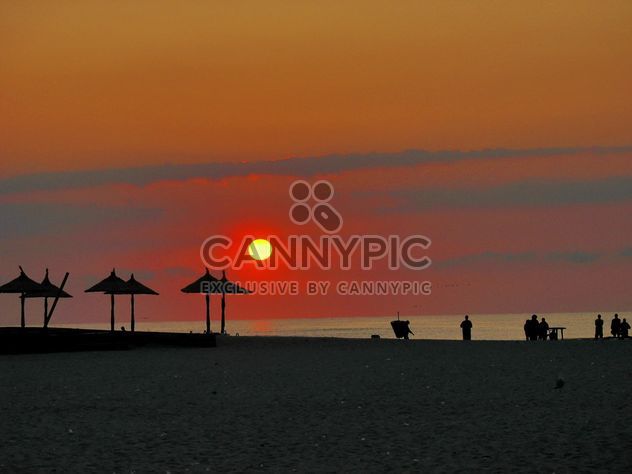Silhouette at sunrise - Free image #271943