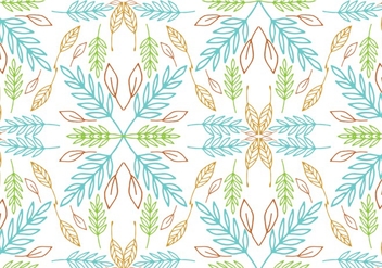 Abstract flower pattern background - vector #281063 gratis