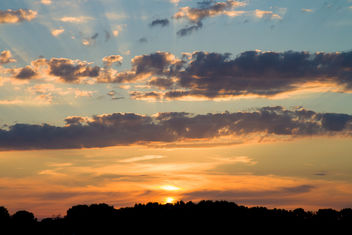 Sunset in Hierden - Free image #292343