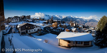 Amazing Winter Panorama Haute-Nendaz - бесплатный image #296473