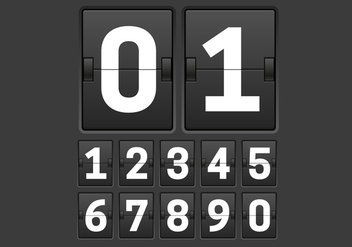 Free Countdown Timer Vector - бесплатный vector #297903