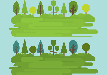 Grass Landscapes - vector gratuit #302433 
