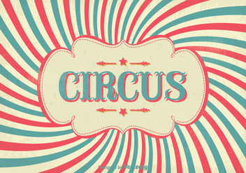 Vintage Circus Poster - Kostenloses vector #304923