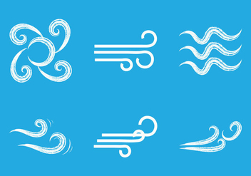 Free Cool Breeze Vector Icon - Free vector #305523