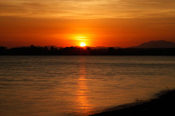 Sunset at Kabini River - image gratuit #306433 