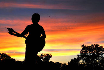 Sing a song to set the sun. - Kostenloses image #308723