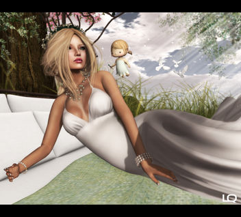 Baiastice_Arya Dress & Alouette - Forest Canopy Bed - 2 - image #315693 gratis