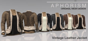 !APHORISM! Vintage Leather Jackets @ Shiny Shabby - image #324963 gratis