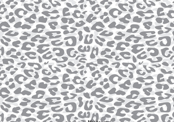 Gray Leopard Pattern - vector gratuit #327513 