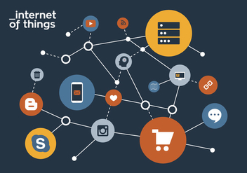 Vector Internet of Things - Free vector #328693
