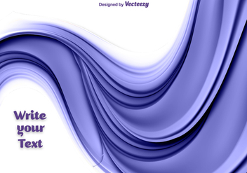 Abstract purple flowing wave vector - Kostenloses vector #328823