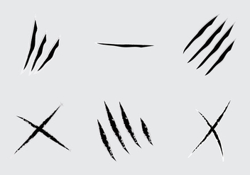 Free Claws Ripping Vector Illustration - бесплатный vector #331063
