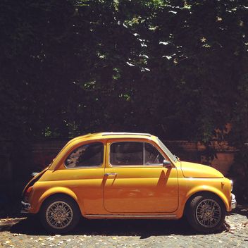 Retro Fiat 500 car - Free image #331253