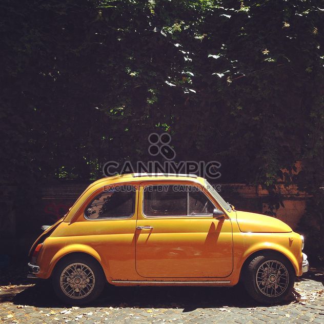Retro Fiat 500 car - image gratuit #331253 