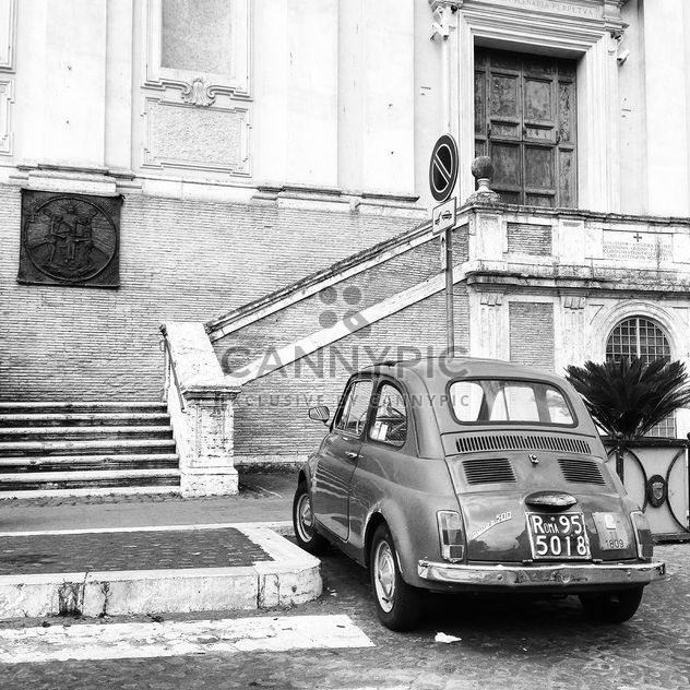 Old Fiat 500 car - image gratuit #331393 