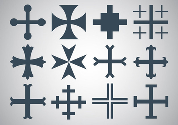 Free Maltese Cross Vector - Kostenloses vector #336573