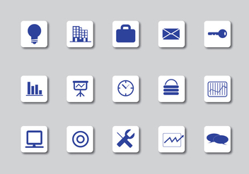 Business Icons - vector #339323 gratis