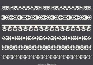 Free Vector Lace Trim Set - Free vector #342953