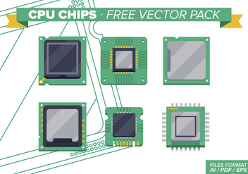 Cpu Chips Free Vector Pack Vol. 2 - vector #343323 gratis