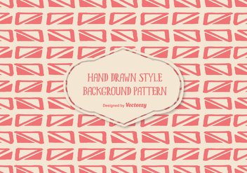 Cute Hand Drawn Style Background Pattern - vector gratuit #344933 