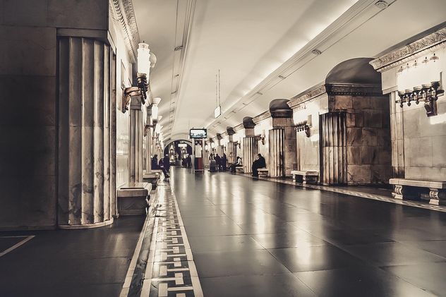 Interior of Moscow metro station - Kostenloses image #345023