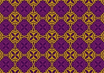 Seamless Thai Pattern Vector Background - Free vector #345293
