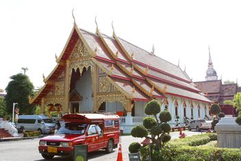 Thai temple in Chiangmai, Thailand - Kostenloses image #346293