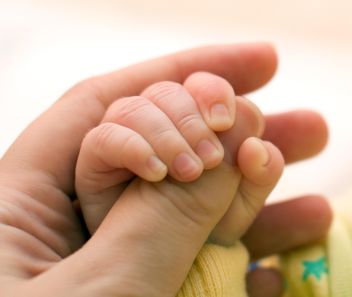 Baby's hand holding mother's hand - image gratuit #347013 